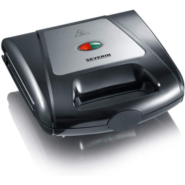 Appareil à Croque Monsieur SEVERIN 3en1 - 1000W noir & inox (SA2968) Appareil à Croque Monsieur SEVERIN 3en1 - 1000W noir & inox (SA2968)